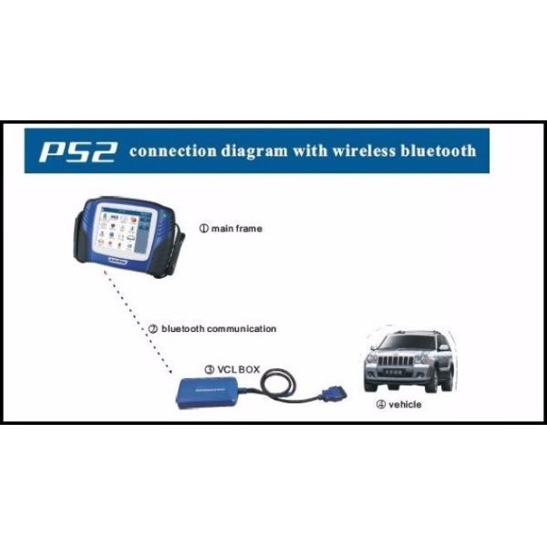 Original free shipping Xtool PS2 GDS Gasoline Version Car Diagnostic Tool ps2 gdS Update Online without Plastic box