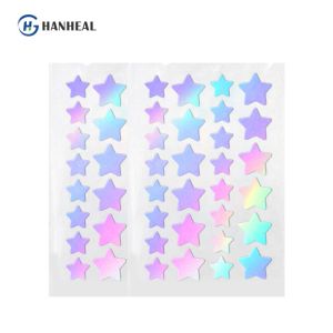 OEM Color Logo Laser Hydrocolloid Acne Patches Spot Pimple Patch Dia 12mm