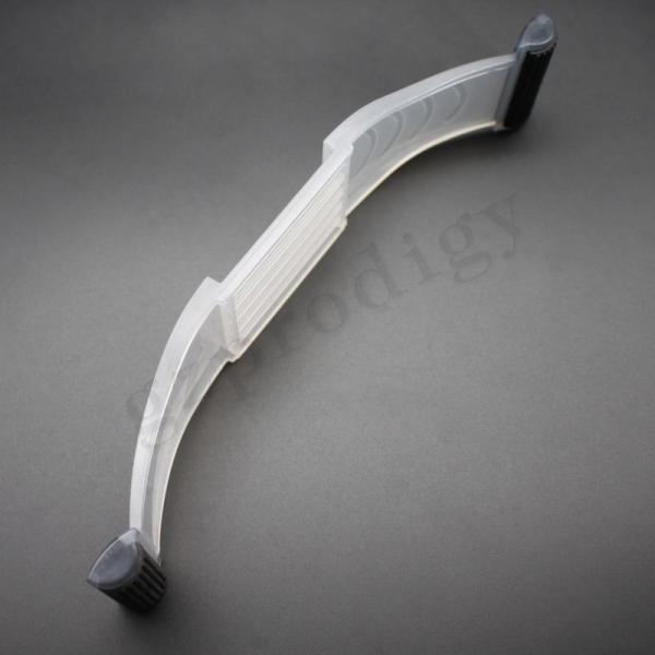 Nonslip TPR Under Door Wedge , Multipurpose Plastic Door Stopper