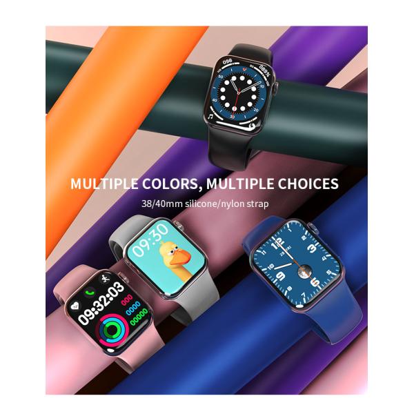 Диапазон умной температуры Bluetooth браслета 5,2 тарифа сердца HS6621 умный