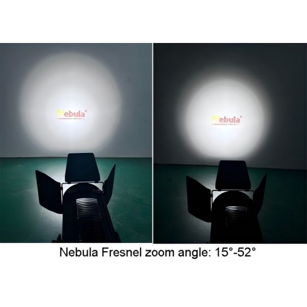 300W LED Fresnel Light Stage Lighting Spot LED Studio Theater Light DMX