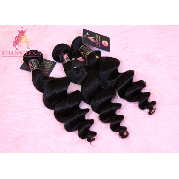 10A Loose Curly Virgin Human Hair Malaysian Human Hair Extension No Tangle No Shedding