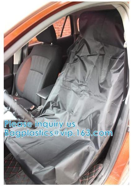 Reusable Cars Accessories,  Nylon Car Seat Covers, Universal For Car Shops, Steering Wheel Cover Fabric