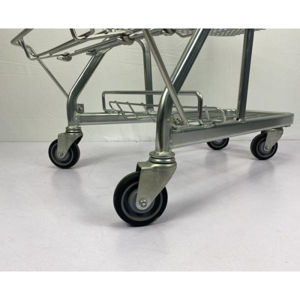 Немецкая цепная вагонетка 125L корзины гастронома со шкафом шасси и пива