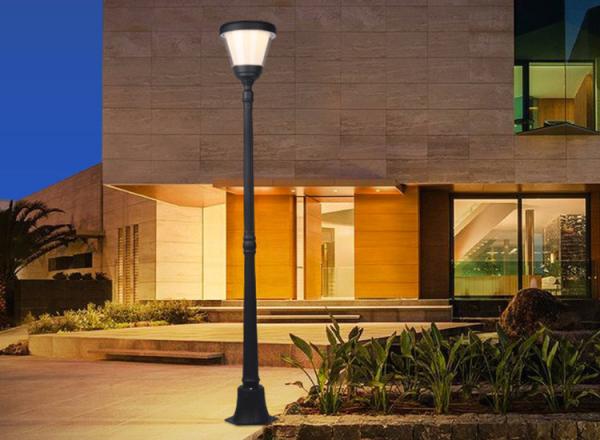 Solar LED Outdoor Home Yard Lamp Villa Lawn Lamp Waterproof Super Bright High Pole Street Lamp