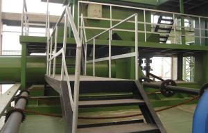Large l beam , H beam Steel Shot Blasting Machine for buildings , bridges