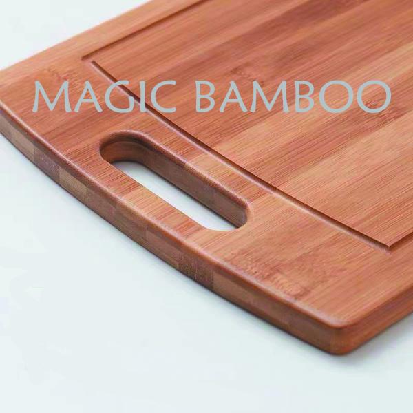 Plato de corte rectangular de madera personalizado para cortar verduras duraderas en la cocina