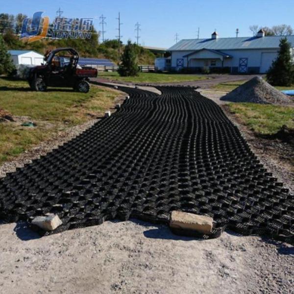 HDPE Geocell Industrial Paving Geocell for Road Grid Outdoor Driveway Durable Retaining Wall Ground Enhancement Honeycomb System