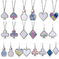 Custom Metal Necklace Fashion Unique Jewelry Necklaces For Heat Transfer Durable