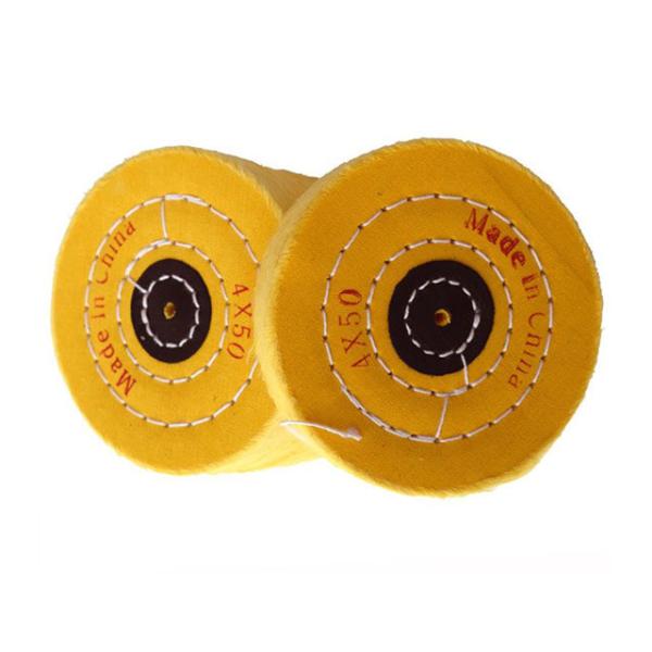 Abrasive Polishing Pad Tool Custom Buff Jewelry Polish Pad with Close Stitched Stich