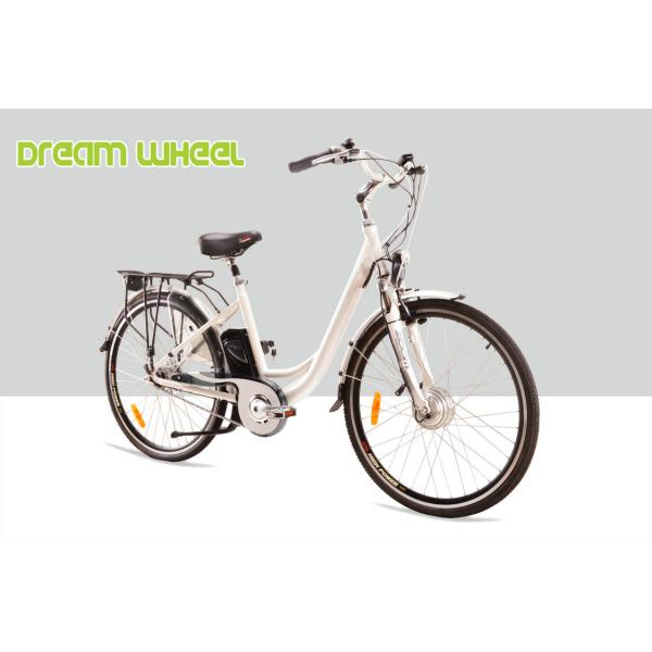25km/H Electric City Bicycle 700C Front Wheel Gear Motor Roller Brake