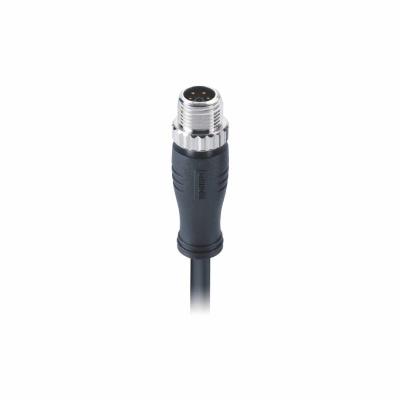Calibre de diâmetro de fios 14 TPU da C.A. de 1m M12 5 Pin Shielded Cable 16A 690V sobre o molde