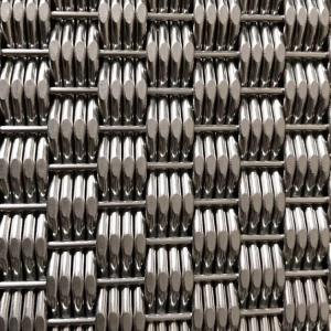 都市商業ビルの大規模なファサードコーティングのためのスタッドレスタイヤ金属織物網のカスタムデザイン