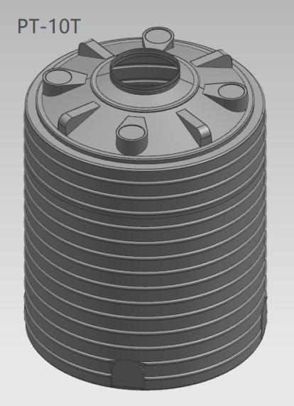 Ten Tons Rotomould Water Tanks Steel High Hardness