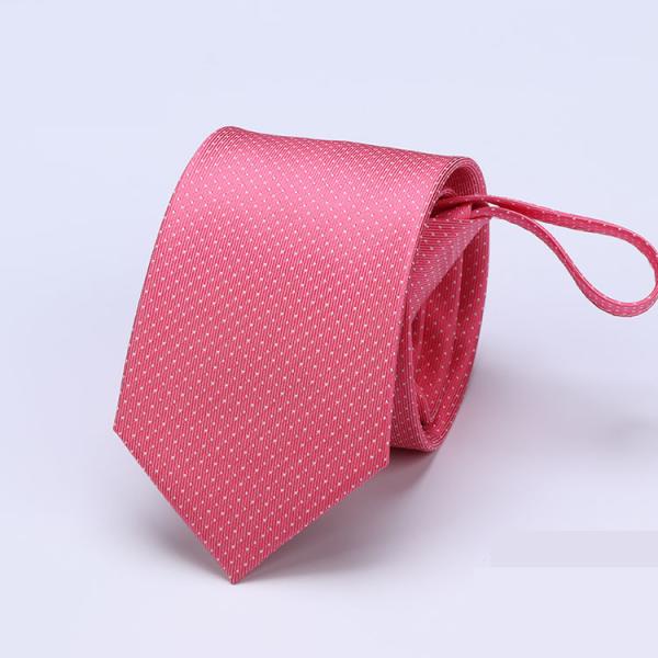 2020 Custom Fashion Silk Neckties Designer 100% Silk Mens Zip Tie