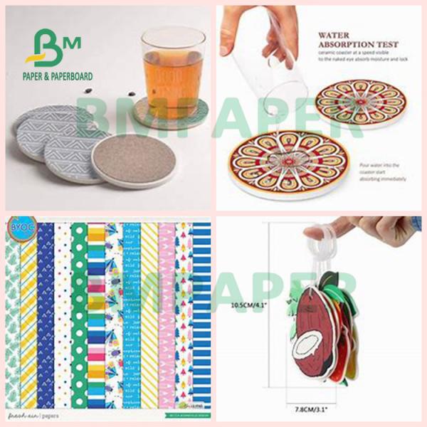 Flat Surface Uncoated Paper Board 615mm X 860mm For Desiccant Tablet