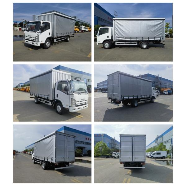 ВВВ 3500 кг Японский Isuzu Tarpaulin грузовик KV100 115hp Легкий грузовой коробка фургон с 2 тонны 3 тонны грузовик грузовик