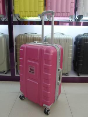 latest new type abs luggage sets with aluminum frame super light weight