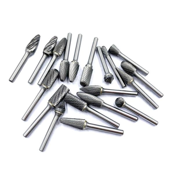 Arroz de carburo de tungsteno de doble corte para metal y madera