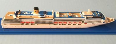 Plastic Ship 3d Model Costa Mediterranea Cruise Ship Model With Collection Values