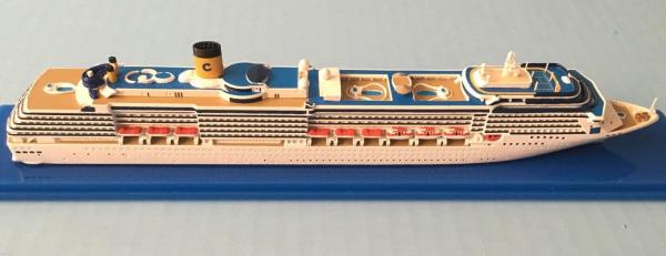 Plastic Ship 3d Model Costa Mediterranea Cruise Ship Model With Collection Values