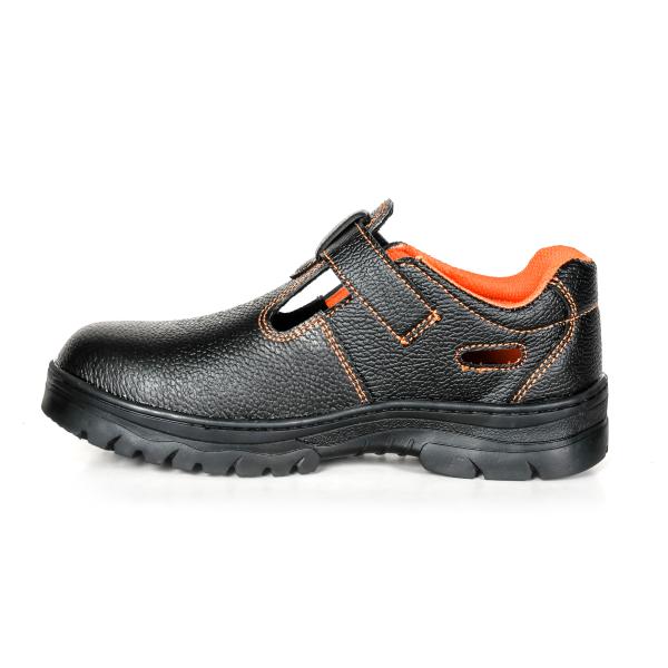 Basic Safety Shoes Comfortable EVA Insole Anti Smash Protection Steel Toe Steel Plate Factory Shoes