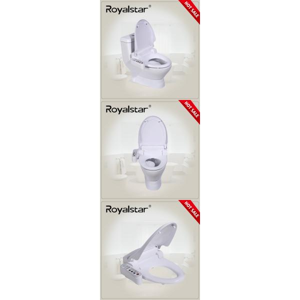 Old / Disabled People Automatic Toilet Seat Cover Adjustable Washing Position