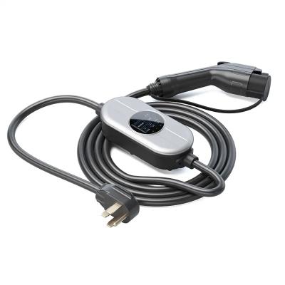 7.3 Kilowatts Portable AC EV Charger With Appointment Function