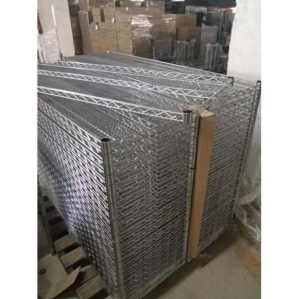 Одобренный НСФ шельвинг провода кухни металла кладовки размер коммерчески изготовленный на заказ приемлемый