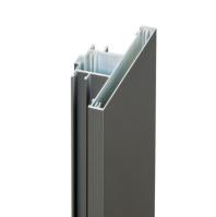 Les profils en aluminium adaptés aux besoins du client de porte ont expulsé peinture de poudre ou surfaces anodisées