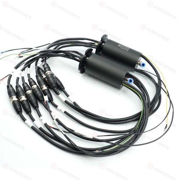 360 Degree Rotary Joints -40℃-+80℃ Easy Installation Slip Rings  0-200 RPM For Automated Packaging Machines, Medical Imaging Equipment