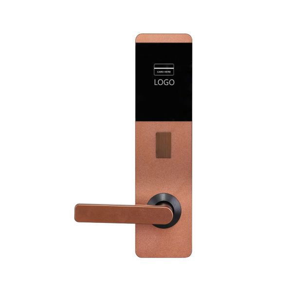 M1 System Hotel Door Lock RFID Card Lock,high Quality Qleung X51 Hotel TASRDC Digital Intelligent Smart Card Lock