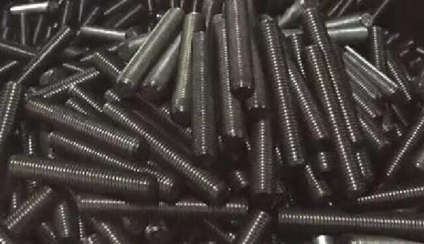 DIN 931 Inconel 718 Nickel Alloy Stud Bolt M1.6 - M39 For Chemical Industry