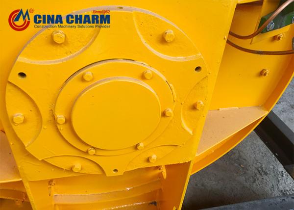 Self Loading Concrete Mixer Machine , Twin Shaft Cement Concrete Machine
