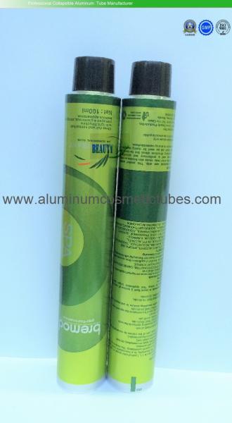 Flexible Body Cream Aluminum Cosmetic Tubes 80ml Offset Printing Non - Reactive Nature