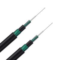 Unimodal blindé extérieur de câble optique de fibre de GYXTW 8Core Unitube G652D