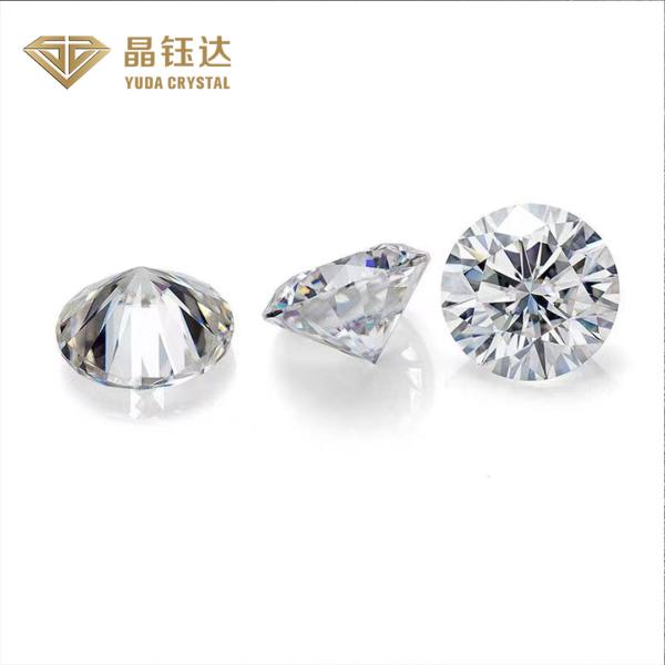 Polished 1 Carat Lab Grown Brilliant Round Cut Diamond For Jewelry