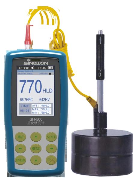 Metal Shell Leeb  Portable Hardness Tester Option Impact Device