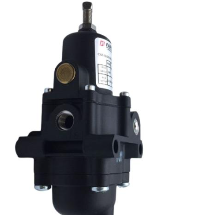 Fairchild 1/4NPT Female Pressure Conn, Air Pressure Filter Regulator Valve P/N 63252NS 63252NSGM , 2-120 PSIG Adjustable Range