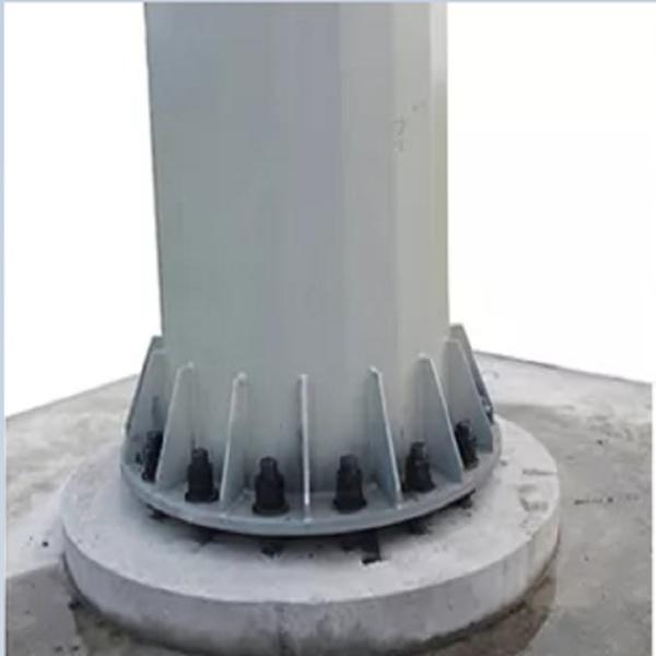 20 Meter High Mast Antenna Communication Monopole