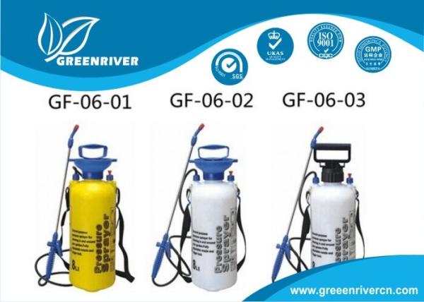 5L / 8L plastic Electric Backpack Air Pressure Sprayer GF-06 , Yellow White