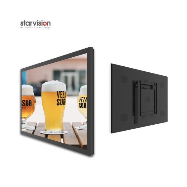 55Inch 60000hrs Backlit Indoor Digital Signage Displays 4K Lcd Display Panel