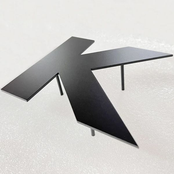 Laser Cut Stainless Steel Letters Floating 3D Metal Sign for Modern Branding