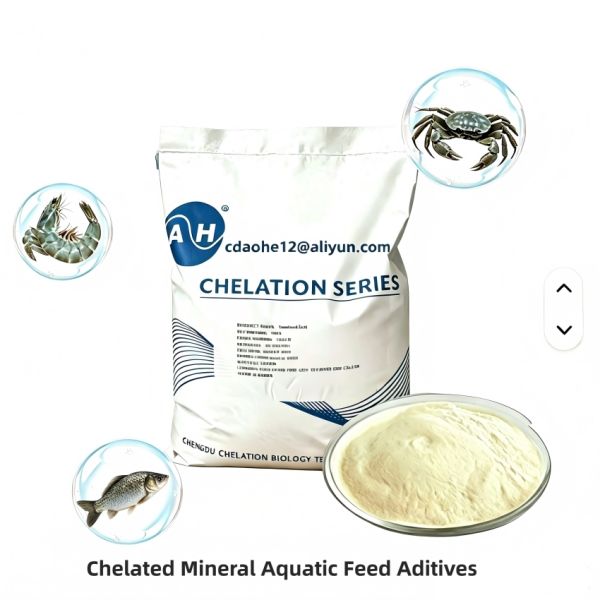 Customized Aquatic Feed Additive Mg 10% Magnesium Amino Acid Chelate Growth Booster