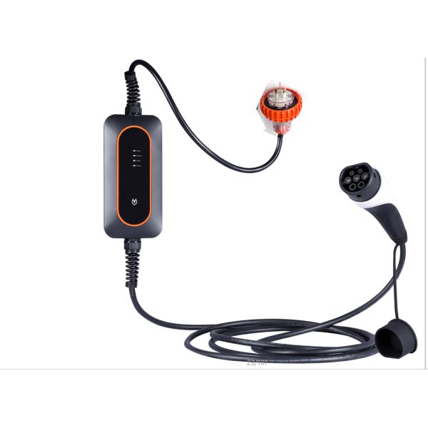 AU Plug Portable EV Charger 10A 15A Type 1 Type 2 Electric Car Charger с ЖК-дисплеем