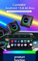Multi Media Nouveau Cpc200 Tbox Adaptateur sans fil ambiant Carplay USB 128 Gb Sim Tf Carte Fente Souris télécommande Box Carplay Ai Android 13