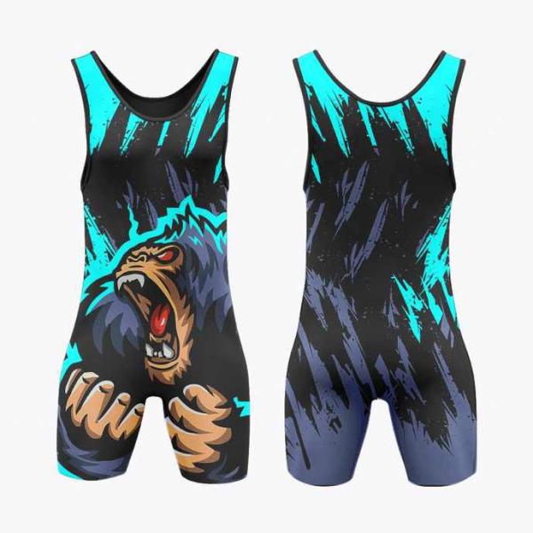 Lightweight Youth Wrestling Singlet Shorts Multipurpose Drawstring