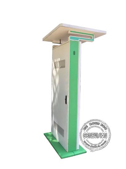 Totem Outdoor Digital Signage LCD Advertising Screen Brightness 2000 Nits Monitor