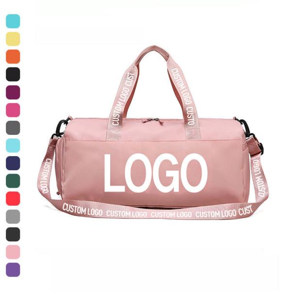 Custom Design Water Proof Teen Girls Dance Duffel Bag Fitness Handbags Traveling Weekender Sports Duffle Bags