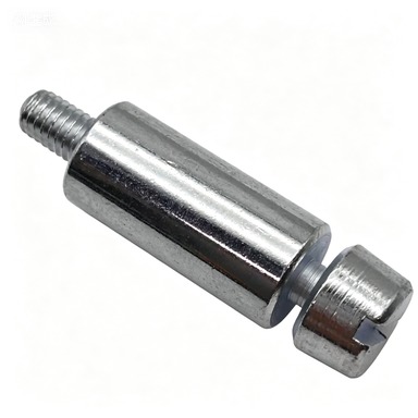 Zinc Plated Iron Latch Pin, Heavy Duty Threaded Lock Pin for Industrial Equipment & Door Hardware, Custom Size Available